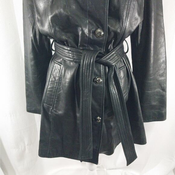 Wilsons Leather Black Jacket - Picture 6 of 12